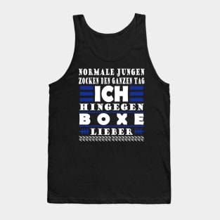 Boxen Geschenkidee Boxring Jungen Männer Sport Tank Top